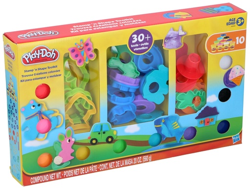 [063050925500] PLAY-DOH Playdough Toolkit 30+ Pieces