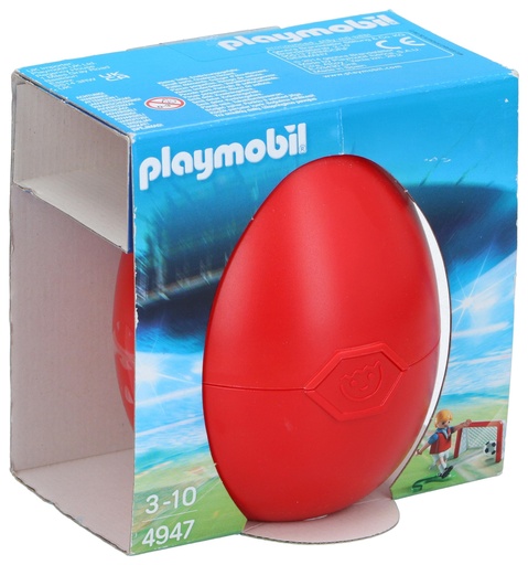 [400878904947] PLAYMOBIL Red Soccer Goal Set