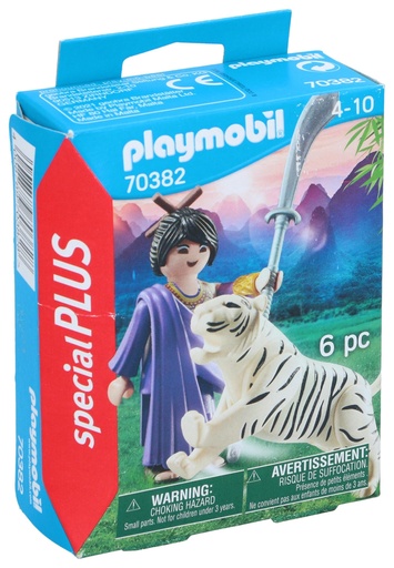 [400878970382] PLAYMOBIL Fighter and Tiger