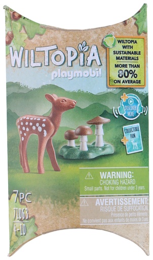 [400878971063] PLAYMOBIL Wiltopia Fawn Building Toy