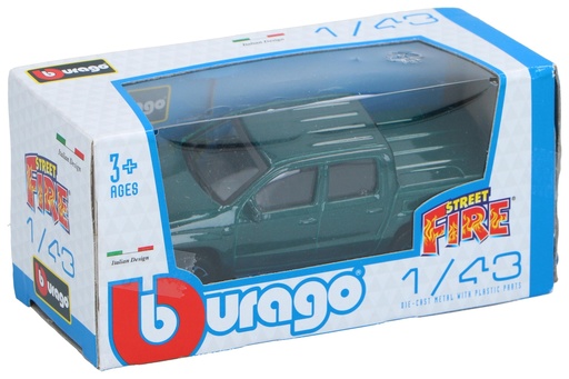 [489399330000] BBURAGO Toy Car Street Fire 1:43