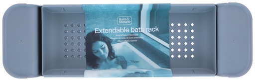 [871125244053] BATH & SHOWER Extendable Bath Rack 55.5-75cm