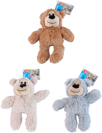[871125244486] PET TOYS Plush Dog Toys 3 Assorted