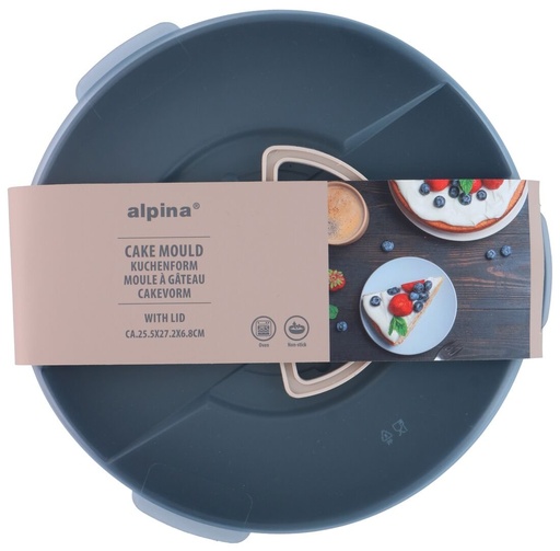 [871125246996] ALPINA Cake Mould with Lid
