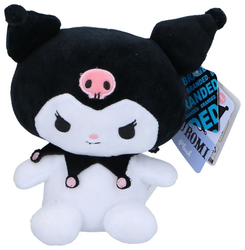 [871125257537] HELLO KITTY Plush Kuromi/Melody 18cm 3 assorted