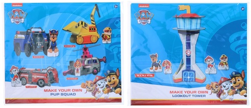 [871185126451] NICKELODEON Lookout Tower Playset 2 assorted Paw Patrol
