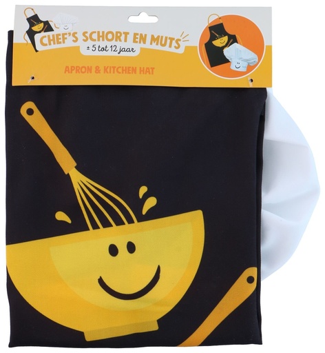 [872005314295] UNBRANDED Children's Apron and Chef Hat Set