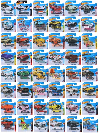 [007429905785] MATTEL Die-Cast Autos 1:64 – 48 assortiert