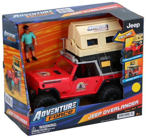 [080604400963] UNBRANDED Jeep Overlander Play Set with Figure