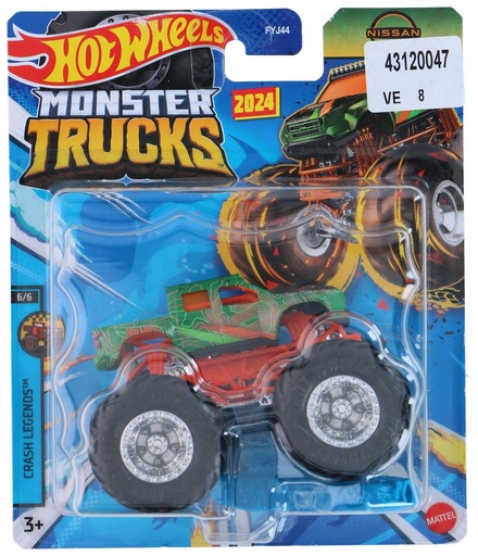 [088796170539] MATTEL Monster Trucks Toy Vehicle 8 Assorted