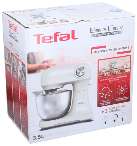 [301666117949] TEFAL Bake Easy Kitchen Machine 3,5L 500W