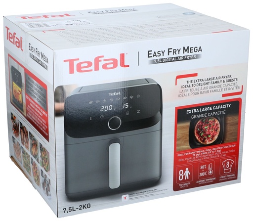 [304538002671] TEFAL Digitale Heißluftfritteuse 7,5 l