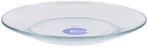 [355019040162] DURALEX Glass Plate Ø19cm