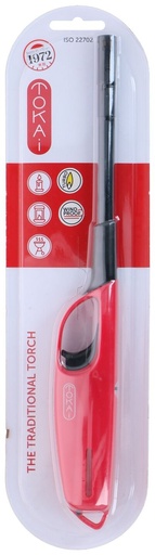 [366107528604] TOKAI Briquet à Gaz Traditionnel 4 Assortis 31cm