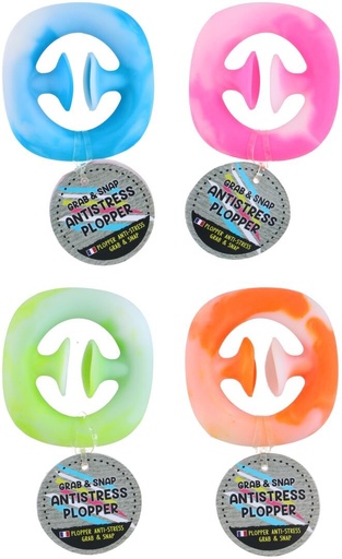 [403272295831] UNBRANDED Antistress Plopper Grab and Snap 4 Sortiert