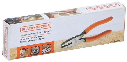 [505490531661] BLACK+DECKER Alicate Universal 180mm