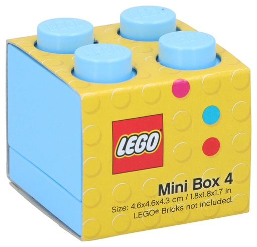 [570677340116] LEGO Mini Opbergbox Lichtblauw 5x5x5cm