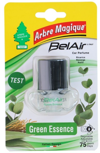 [800136531138] ARBRE MAGIQUE Auto Luchtverfrisser Green Essence Navulling