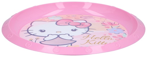 [841249781712] HELLO KITTY Kids Plate Pink