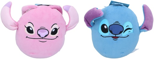 [843563137189] DISNEY Squishy Lilo&Stitch character cushion 22cm