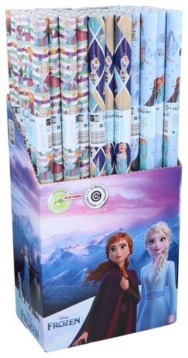 [871067523479] DISNEY Gift Wrapping Paper Frozen 200x70cm in Display