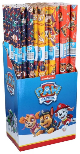 [871067524642] NICKELODEON Gift Wrapping Paper Paw Patrol 200x70cm in Display