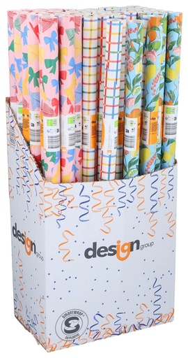 [871067526961] Giftwrap paper fun 4ass