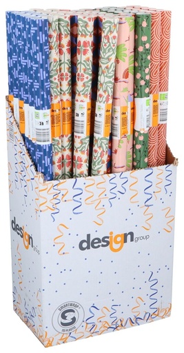 [871067526963] Giftwrap paper nomad 6ass