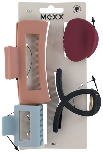 [871125246980] MEXX Haarklemmen 4 Stuks