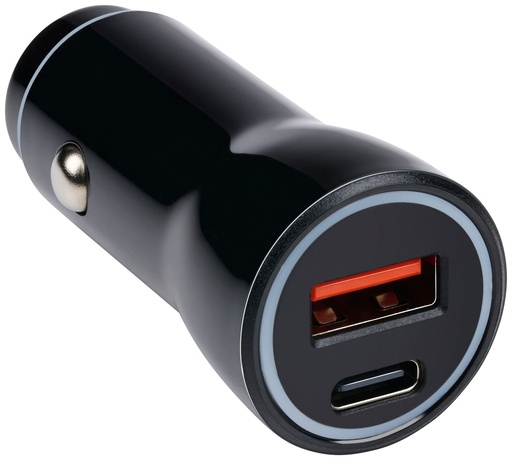 [871125248215] GRUNDIG USB-A and USB-C Car Charger