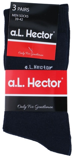 [871125257673] UNBRANDED Men's Socks 3 Pairs 39-42