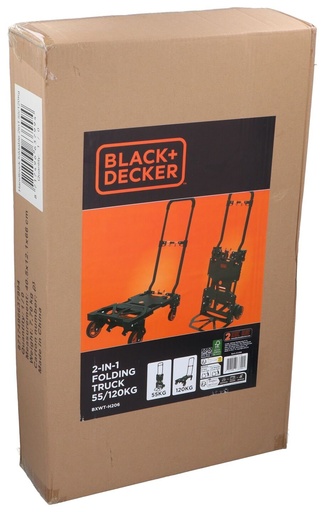 [871749663799] BLACK&DECKER Handtruck foldable 2in1 55/120